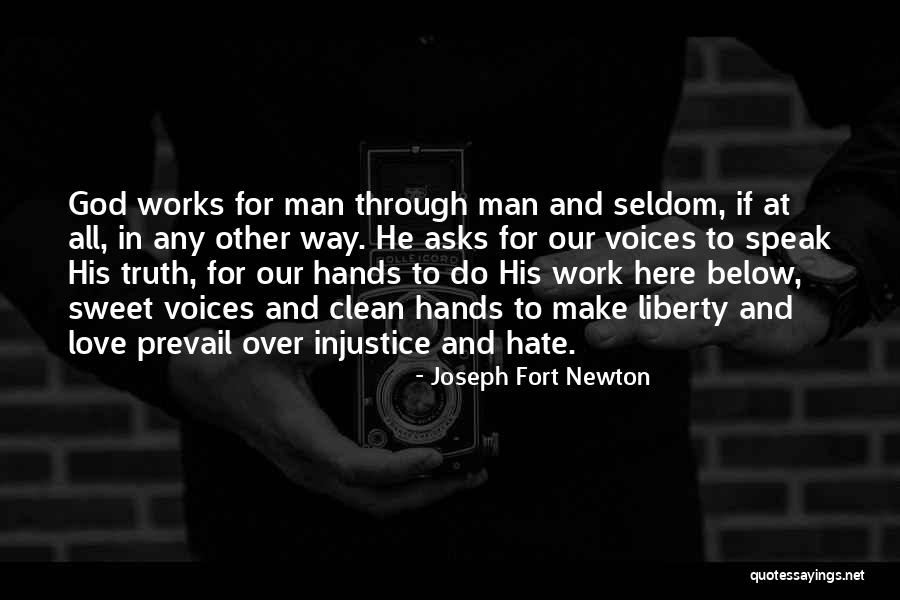 Let Love Prevail Quotes By Joseph Fort Newton