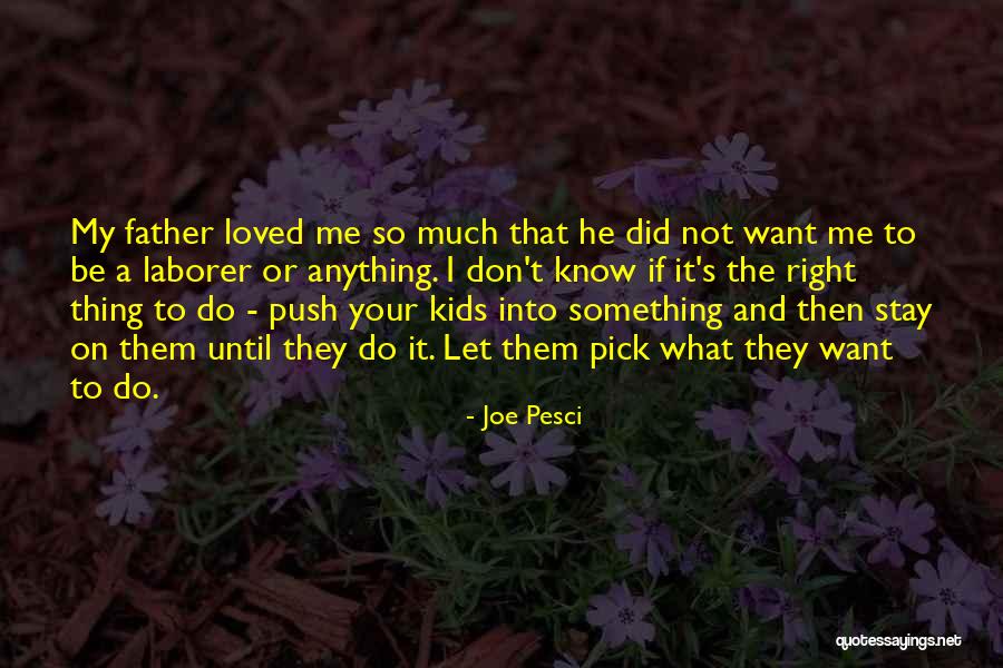 Let Me Do My Thing Quotes By Joe Pesci