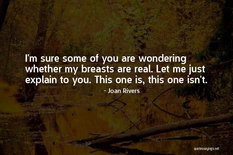 Let Me Explain Quotes By Joan Rivers