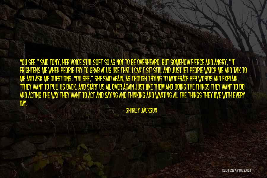 Let Me Explain Quotes By Shirley Jackson