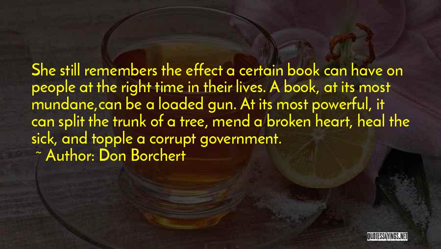 Let Me Heal Your Broken Heart Quotes By Don Borchert
