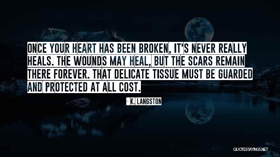 Let Me Heal Your Broken Heart Quotes By K. Langston