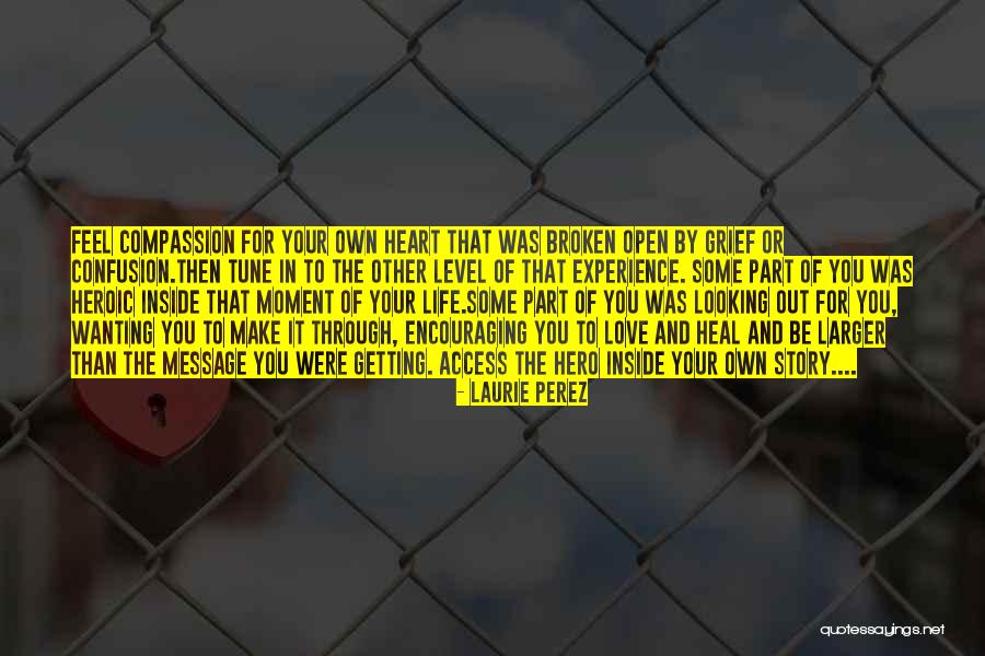 Let Me Heal Your Broken Heart Quotes By Laurie Perez