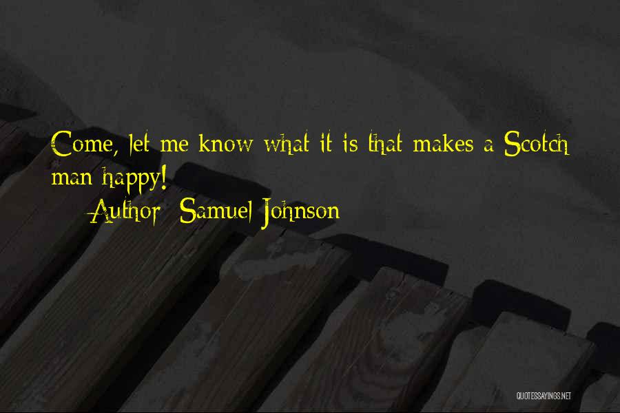 Let Me Know Quotes By Samuel Johnson