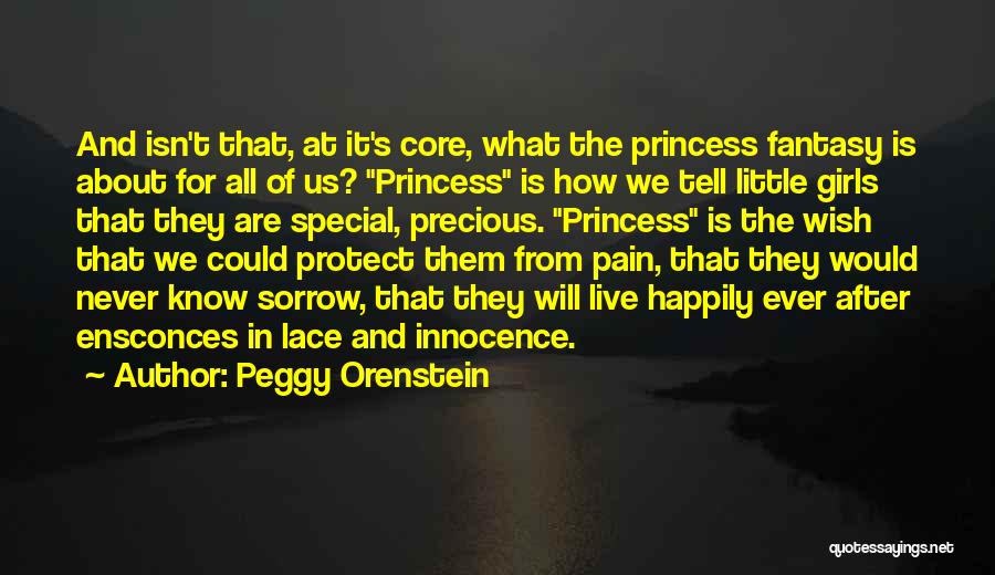 Let Me Live That Fantasy Quotes By Peggy Orenstein