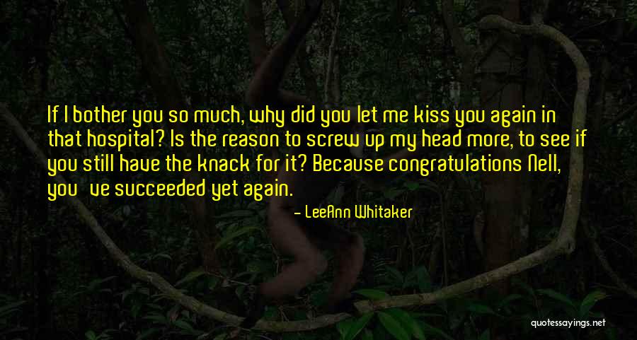 Let Me Love You Again Quotes By LeeAnn Whitaker