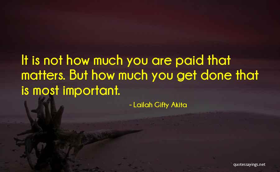 Let Money Work For You Quotes By Lailah Gifty Akita