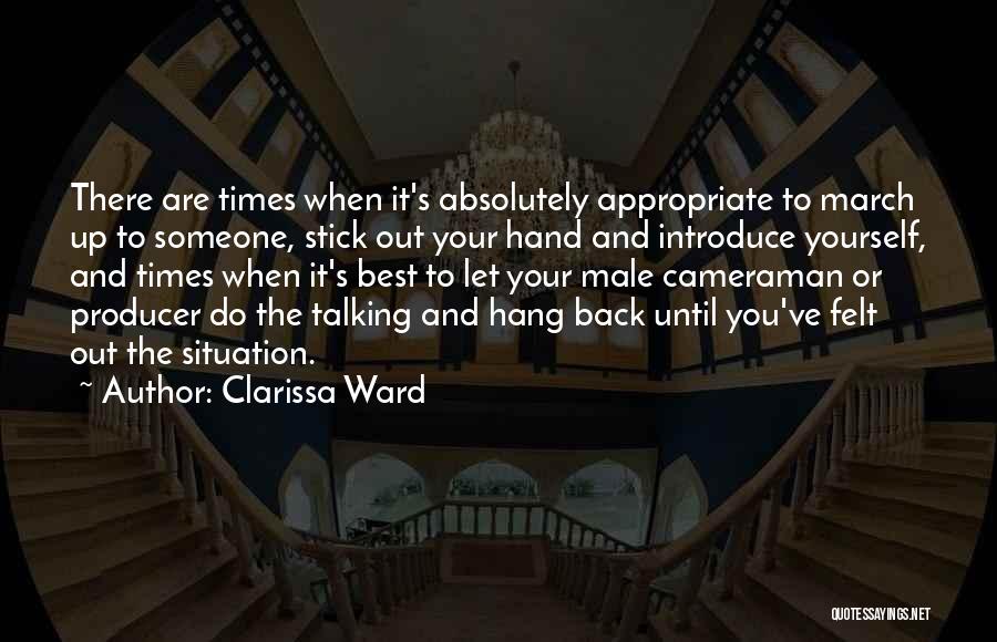 Let S Hang Out Quotes By Clarissa Ward