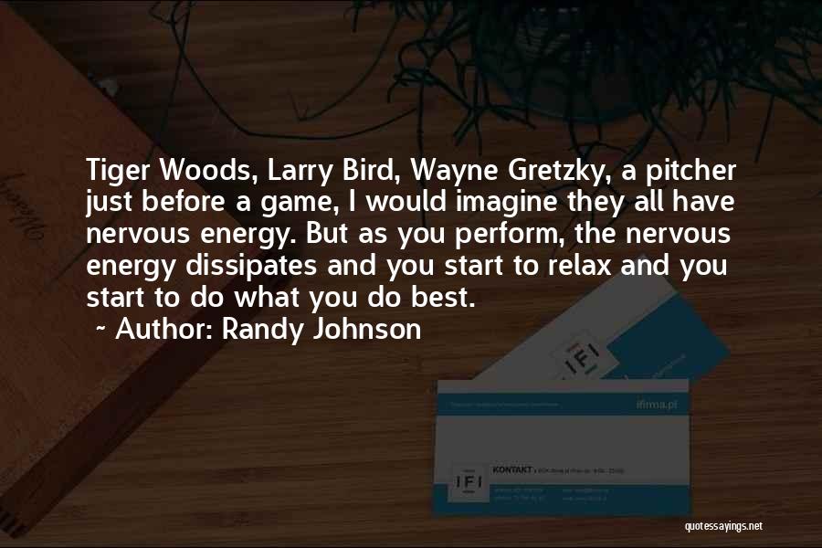 Let Start The Game Quotes By Randy Johnson