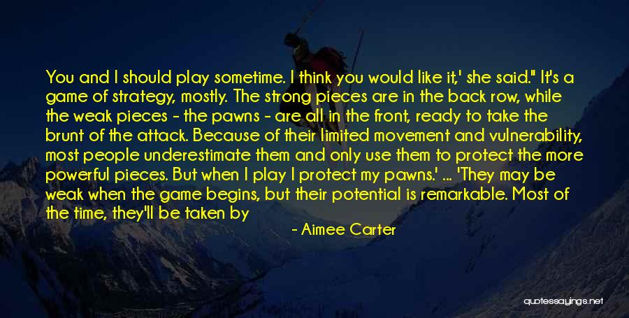 Let The Game Begins Quotes By Aimee Carter Let The Game Begins Quotes By Aimee Carter