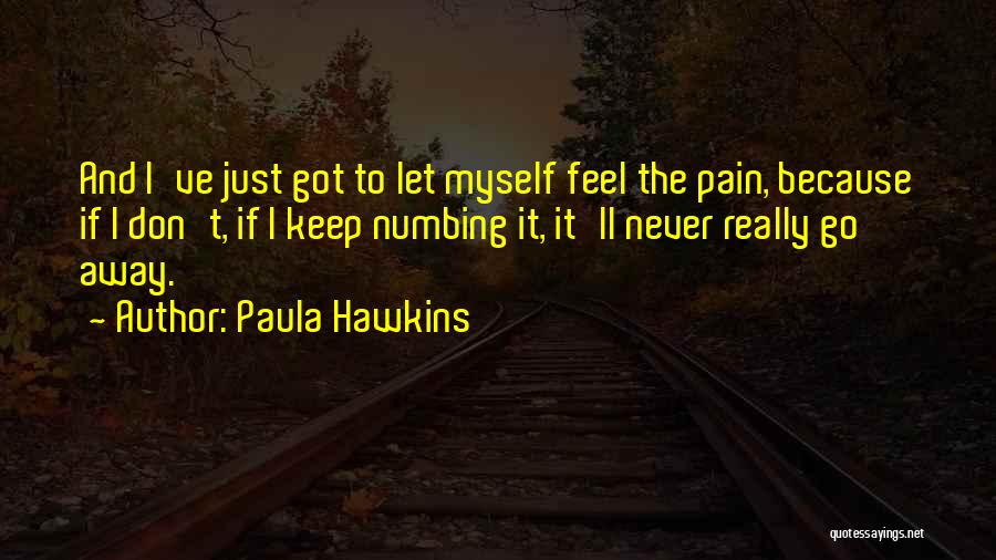 Let The Pain Go Away Quotes By Paula Hawkins