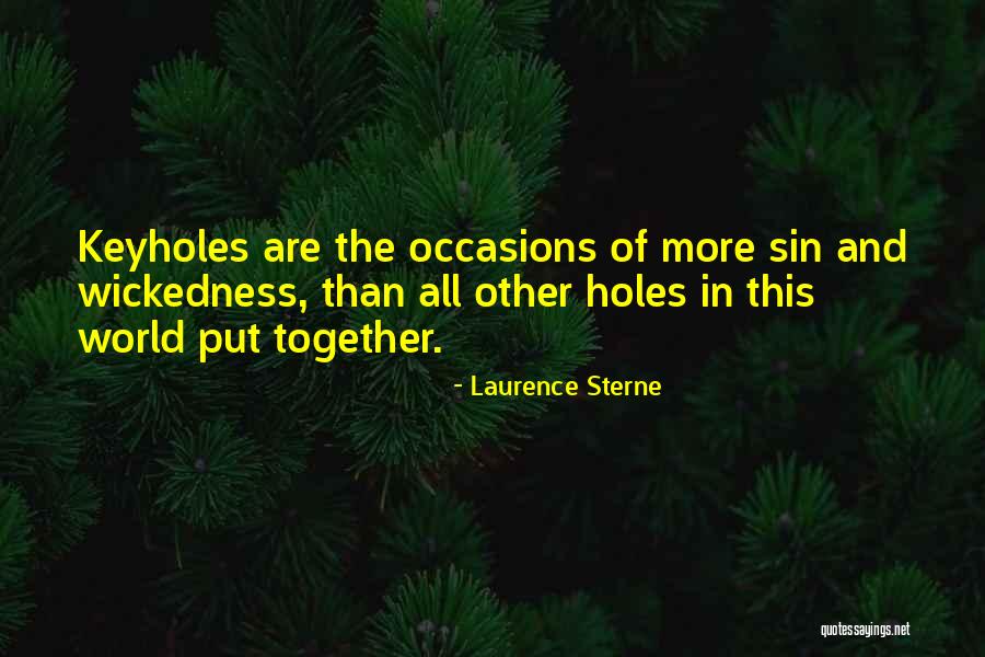 Let Them Gossip Quotes By Laurence Sterne