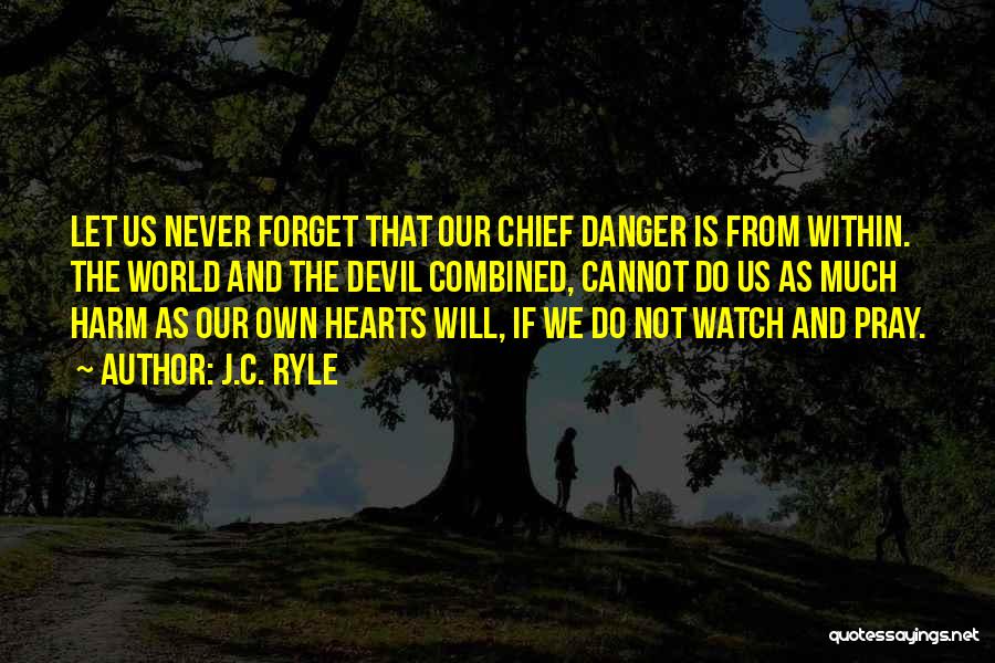 Let Us Never Forget Quotes By J.C. Ryle