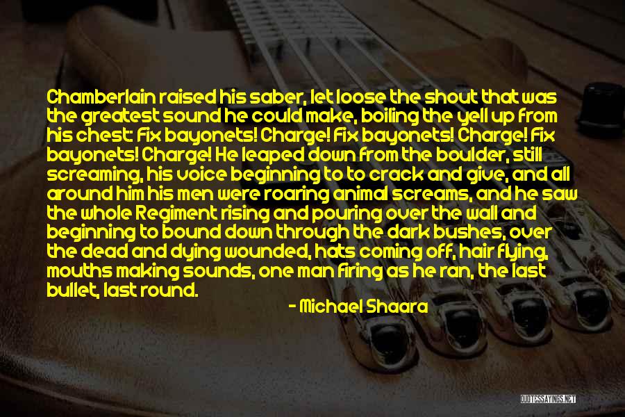 Let Your Hair Loose Quotes By Michael Shaara