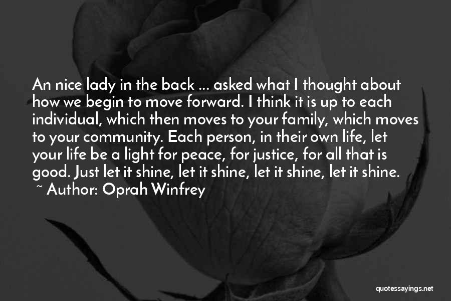 Let Your Light Shine Quotes By Oprah Winfrey