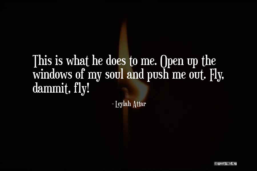 Let Your Soul Fly Quotes By Leylah Attar