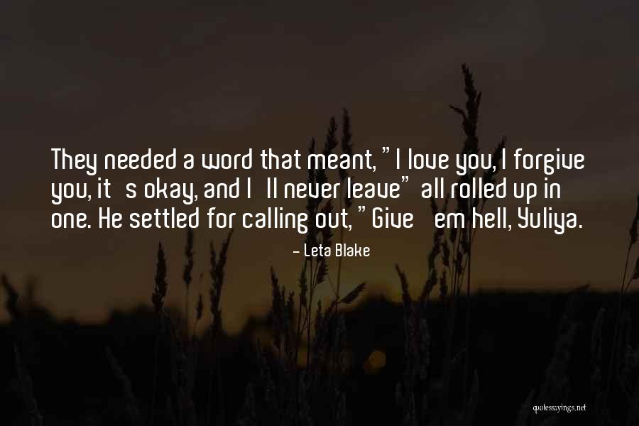 Leta Blake Quotes 946805