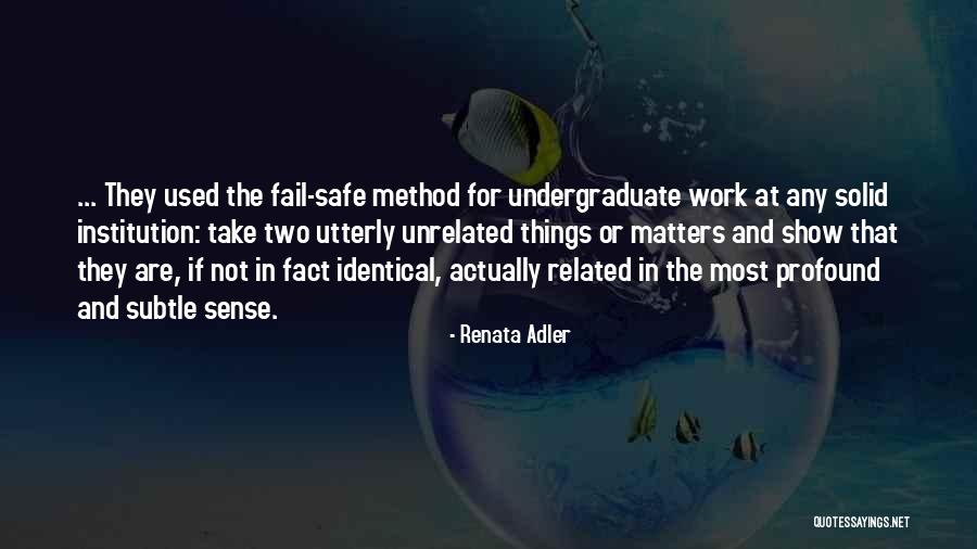 Letdown Spotlight Quotes By Renata Adler Letdown Spotlight Quotes By Renata Adler