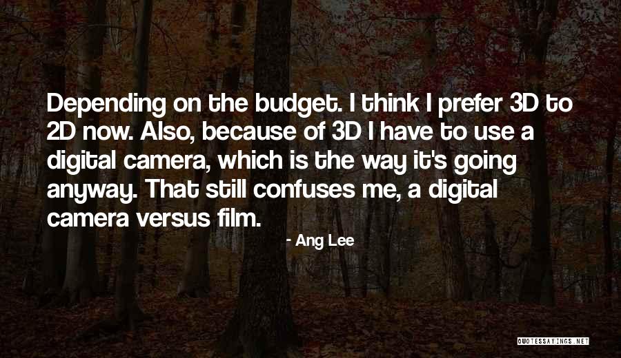 Letisha Quotes By Ang Lee