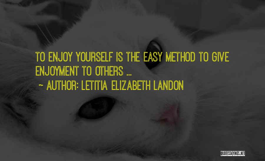 Letitia Elizabeth Landon Quotes 1162419