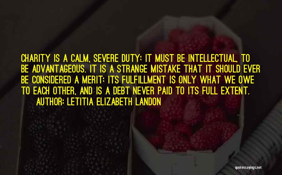Letitia Elizabeth Landon Quotes 1268291