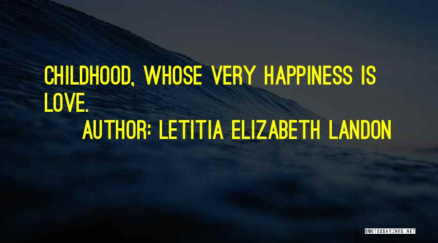 Letitia Elizabeth Landon Quotes 1432537