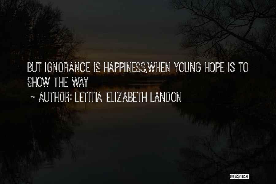 Letitia Elizabeth Landon Quotes 162240