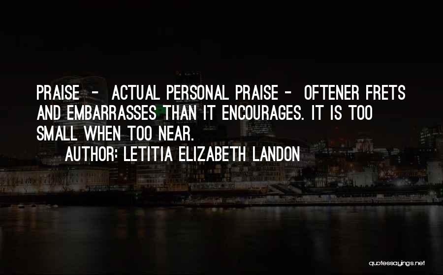 Letitia Elizabeth Landon Quotes 1807018