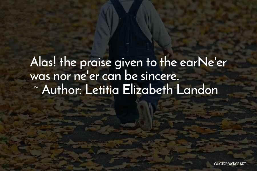 Letitia Elizabeth Landon Quotes 2261284