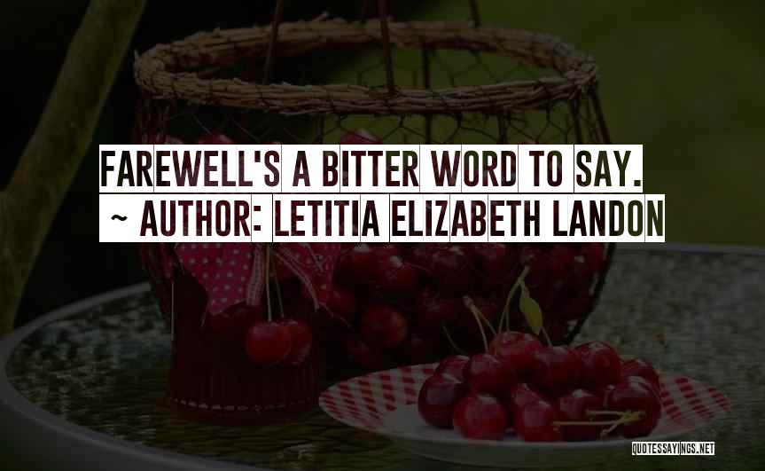 Letitia Elizabeth Landon Quotes 233166