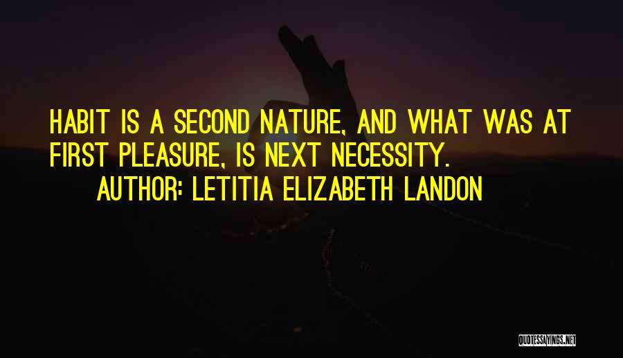 Letitia Elizabeth Landon Quotes 737617