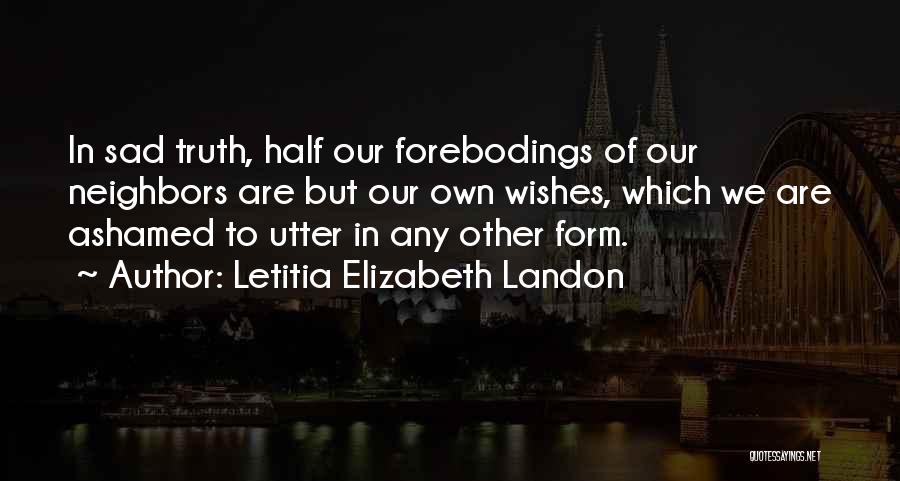 Letitia Elizabeth Landon Quotes 904738