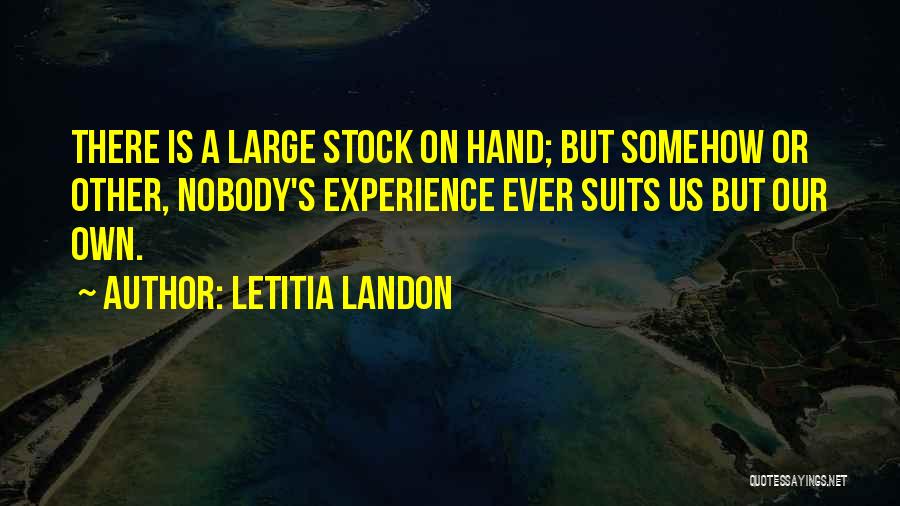 Letitia Landon Quotes 1148164