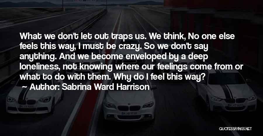 Let's Be Crazy Quotes By Sabrina Ward Harrison