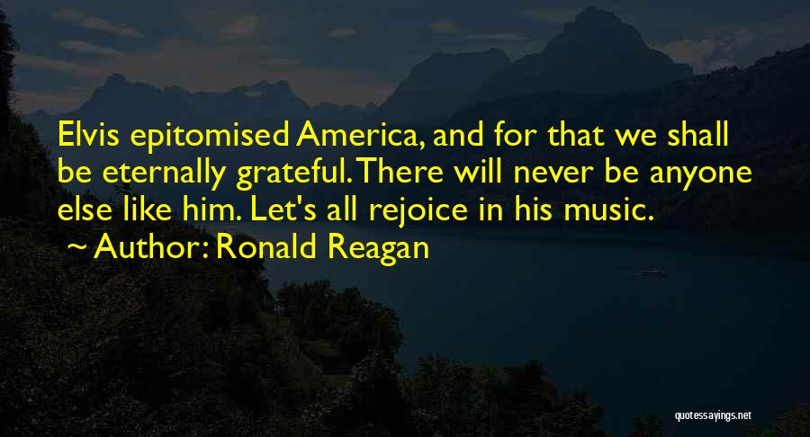 Let's Be Grateful Quotes By Ronald Reagan