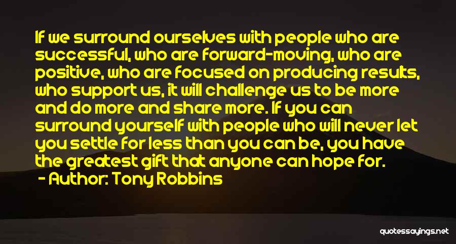 Let's Be Positive Quotes By Tony Robbins