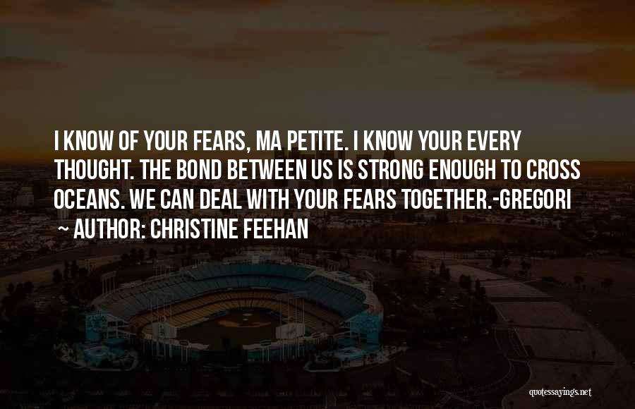 Let's Be Strong Together Quotes By Christine Feehan