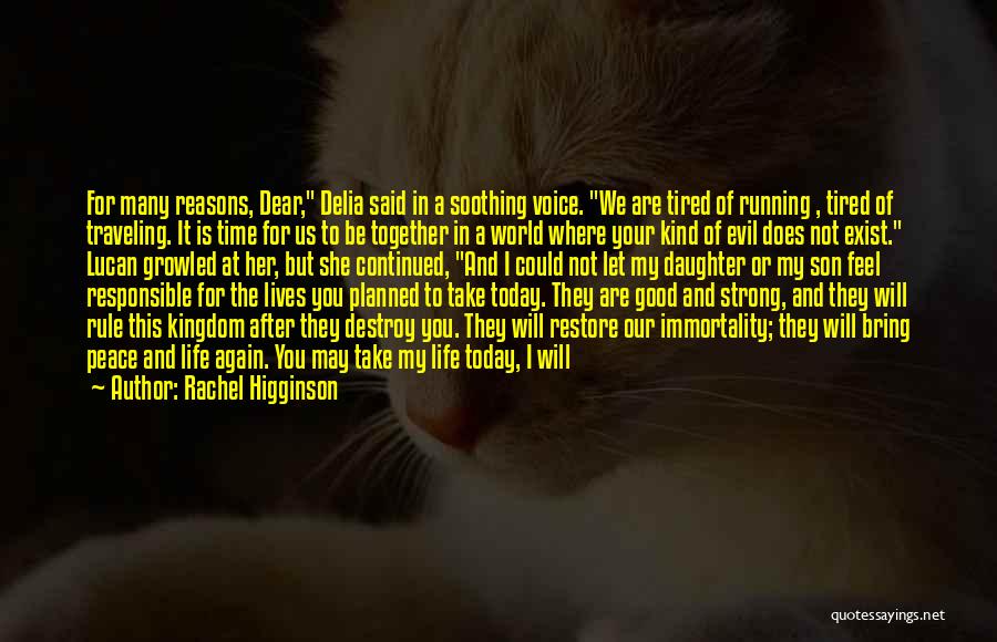 Let's Be Strong Together Quotes By Rachel Higginson