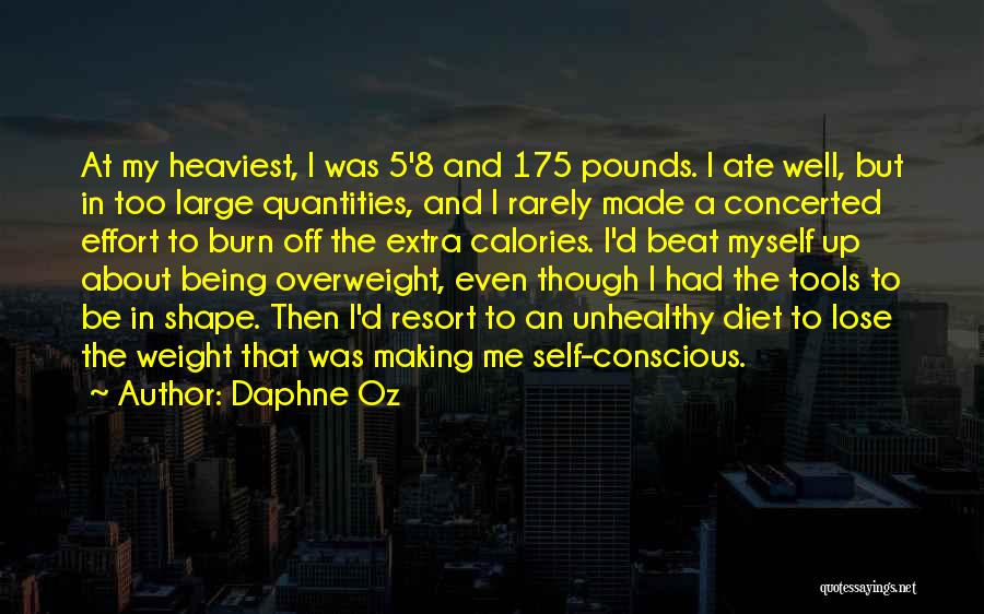 Let's Burn Calories Quotes By Daphne Oz