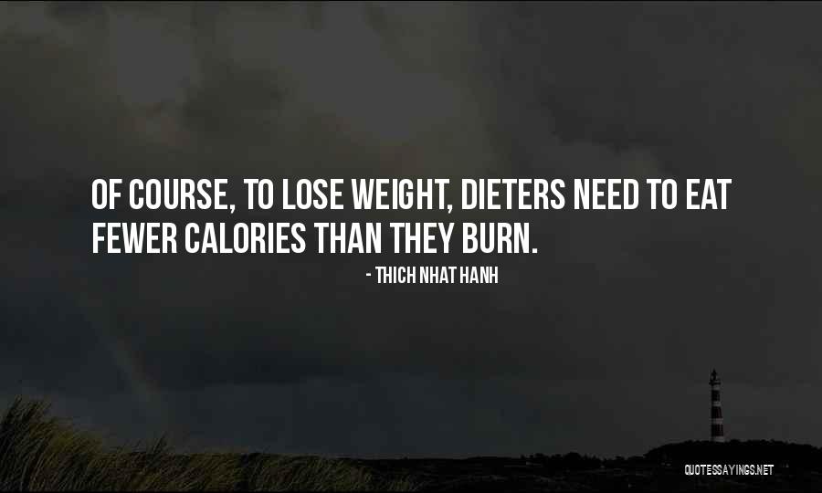 Let's Burn Calories Quotes By Thich Nhat Hanh Let's Burn Calories Quotes By Thich Nhat Hanh