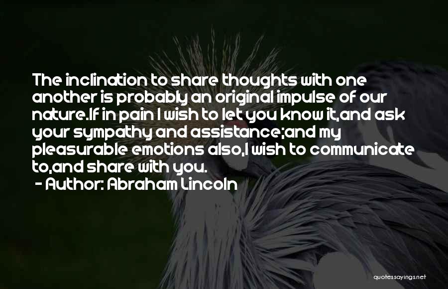 Let's Communicate Quotes By Abraham Lincoln