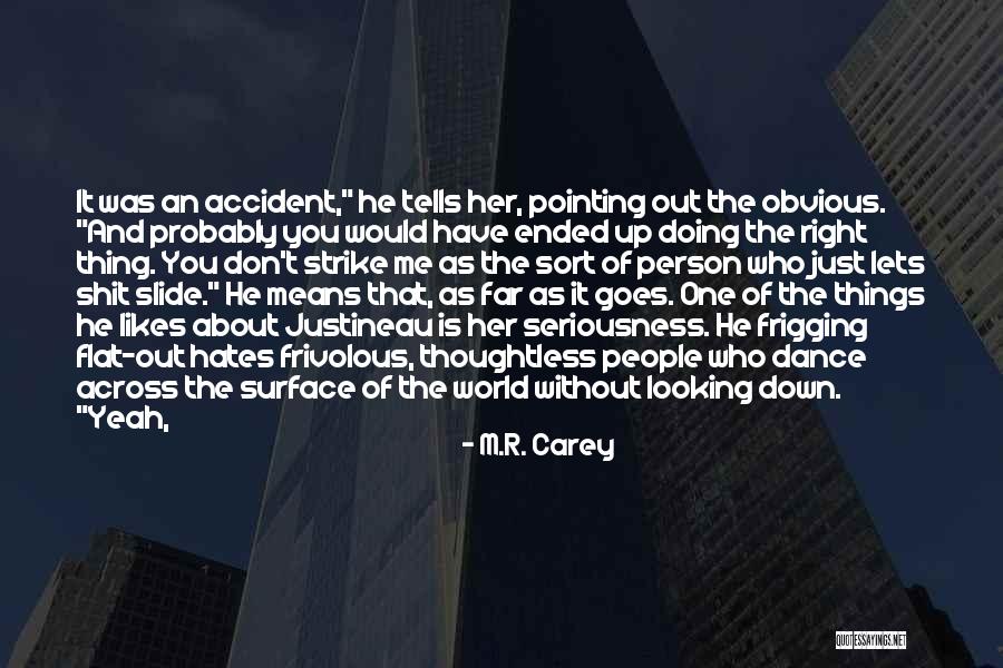 Lets Dance Quotes By M.R. Carey Lets Dance Quotes By M.R. Carey