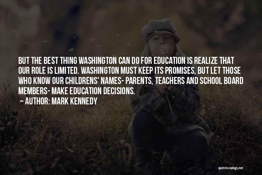Let's Do Our Best Quotes By Mark Kennedy