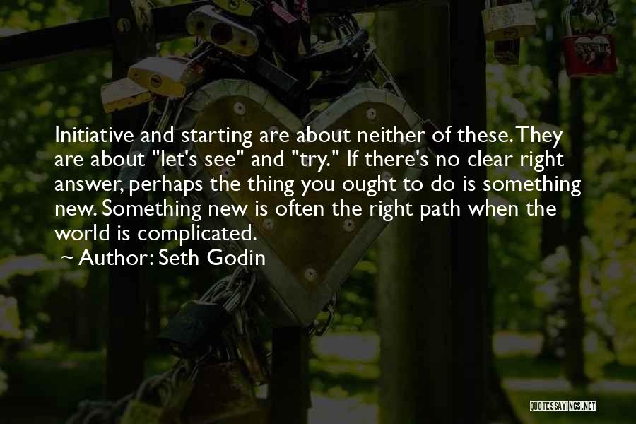 Let's Do Something New Quotes By Seth Godin