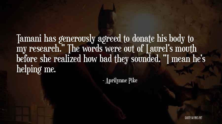 Let's Donate Quotes By Aprilynne Pike Let's Donate Quotes By Aprilynne Pike