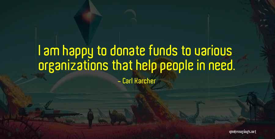 Let's Donate Quotes By Carl Karcher