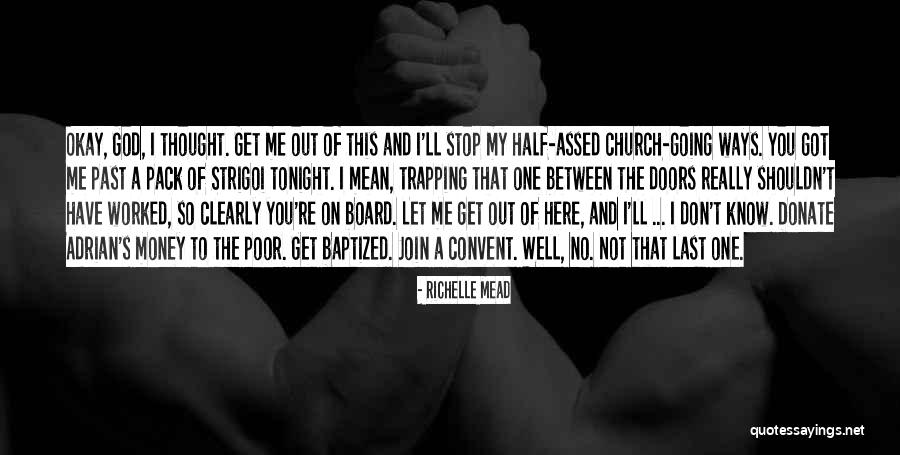 Let's Donate Quotes By Richelle Mead