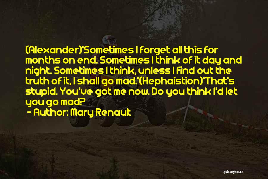 Let's End This Quotes By Mary Renault