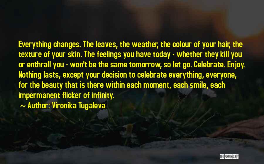 Let's Enjoy Today Quotes By Vironika Tugaleva