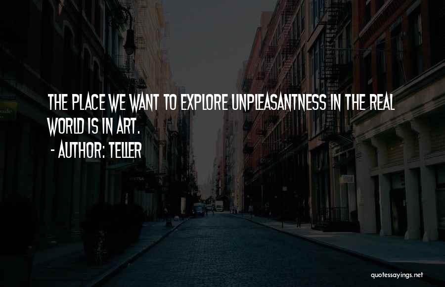 Let's Explore The World Quotes By Teller